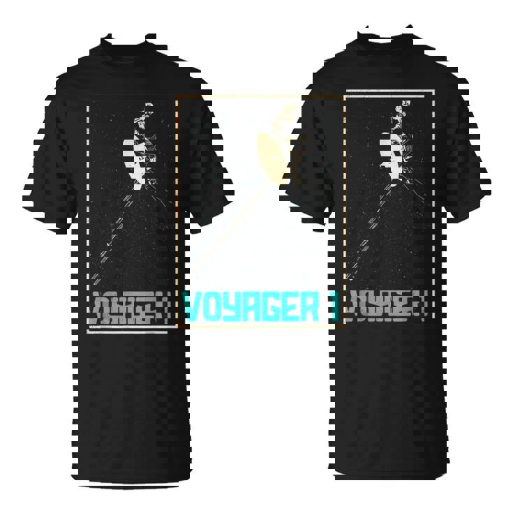 ボイジャー1星間宇宙探査機 太陽系天文学 Tシャツ