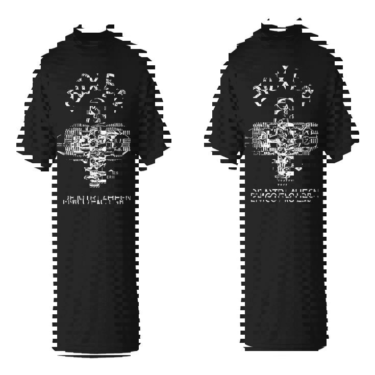 ボクサー モーター シリーズ R モーターを平らに置く オートバイ Tシャツ