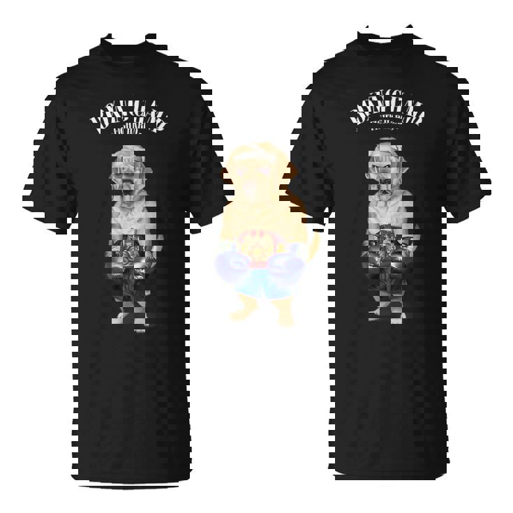 ボクシングチャンピオン ラブラドールレトリバー 犬 Tシャツ