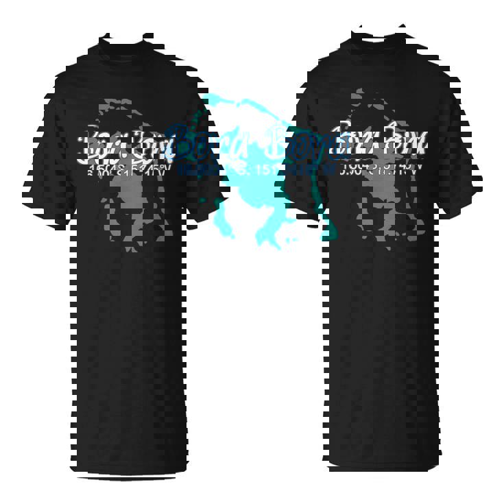 ボラボラ島のコーディネート、観光休暇。 Tシャツ