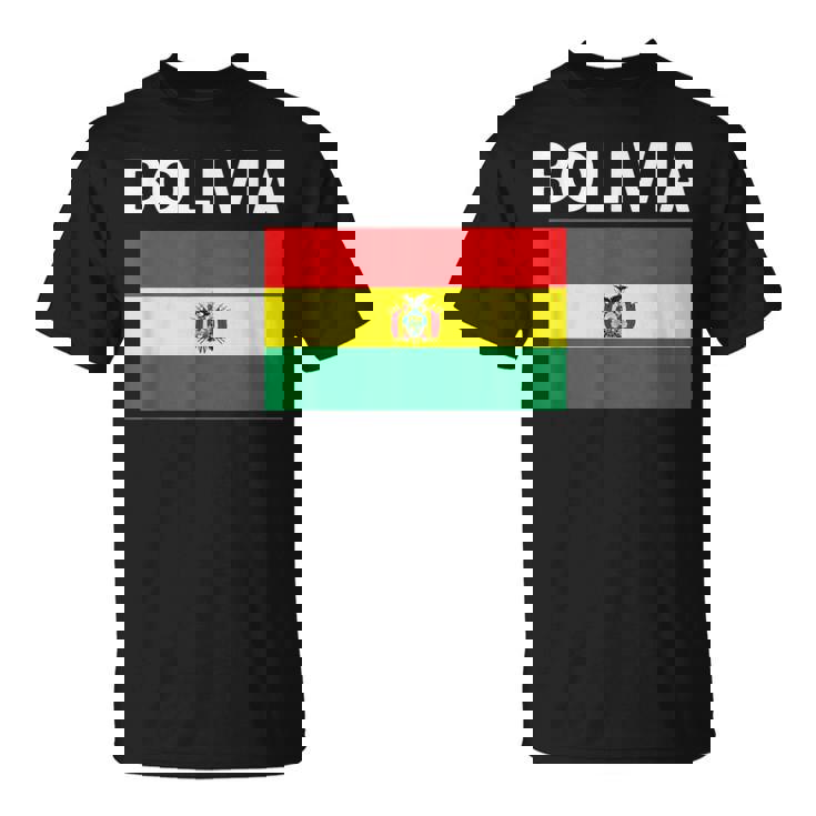 ボリビア ボリビア国旗 Tシャツ