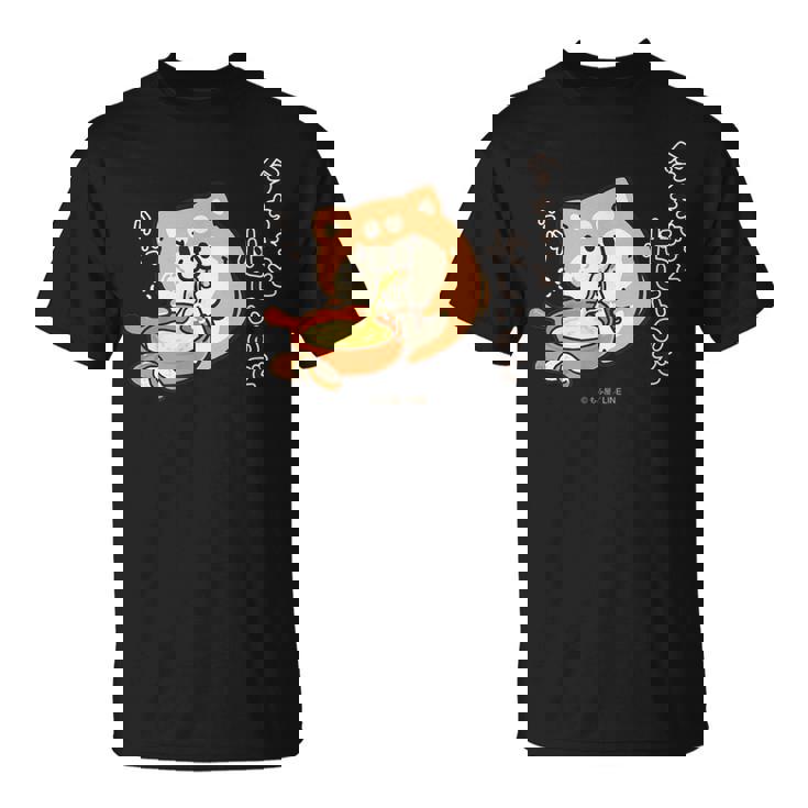 ボンレス犬とボンレス猫 ハフハフ ボンレス犬 Tシャツ