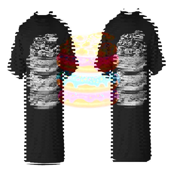 ボール パイソン ドーナツ好き 面白い Tシャツ