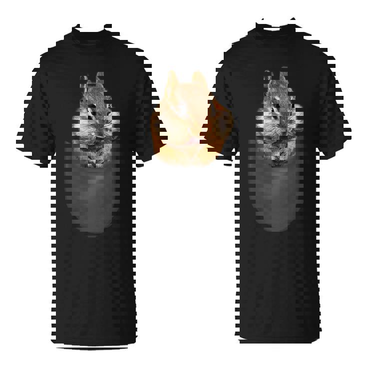 ポケット リス Tシャツ