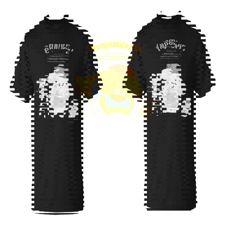 ポムポムプリン ハピネスマイルーム Tシャツ
