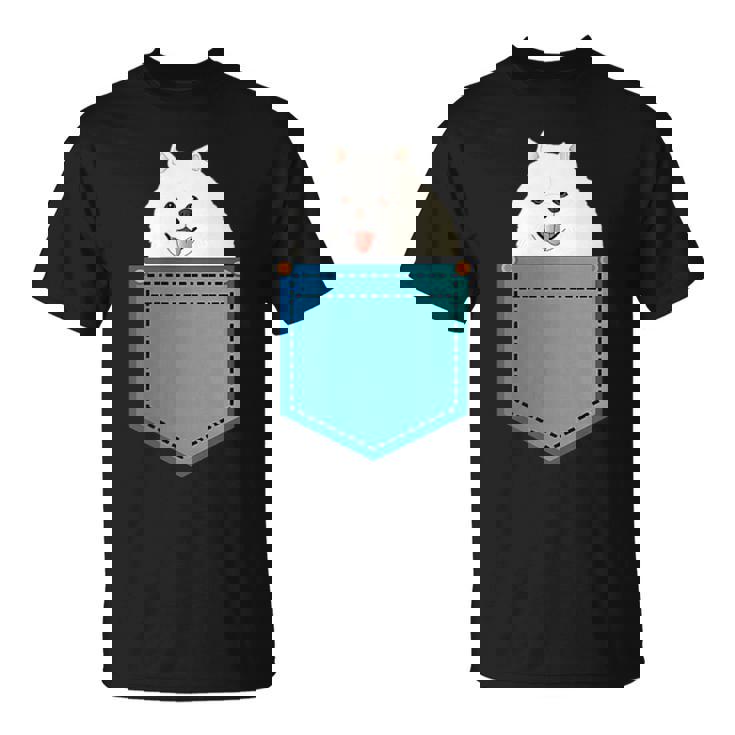 ポメラニアン 犬 胸ポケット ドイツ スピッツ Tシャツ