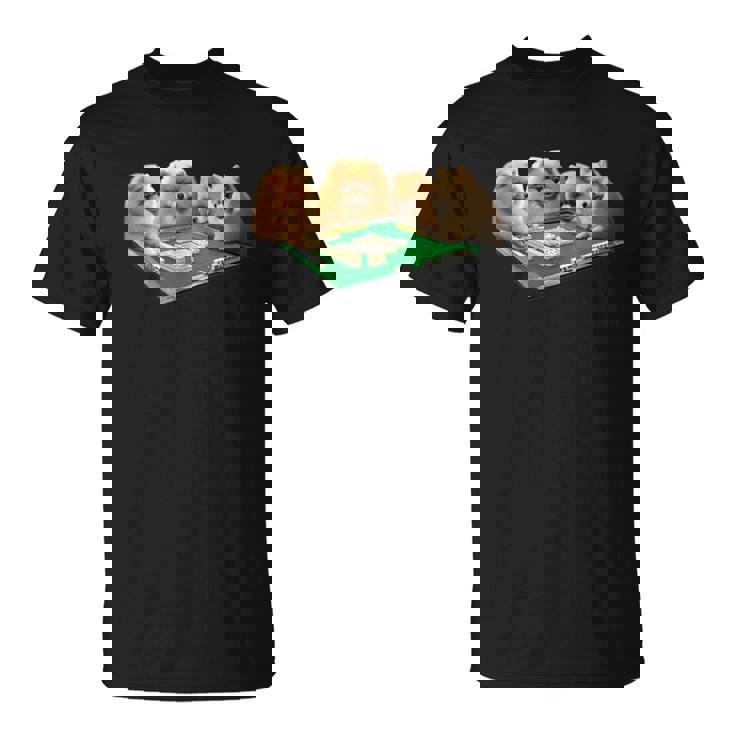 ポメラニアン 犬 麻雀 面白いtシャツ 文字入り メンズ おもしろ 面白い 服 おもしろグッズ ネタ 雀士 Tシャツ