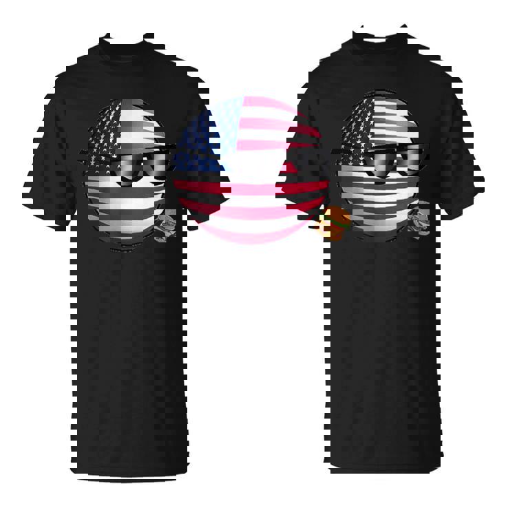 ポーランドボールusa Tシャツ