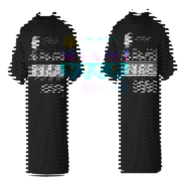 マイアミ・バイス Gradation Tシャツ