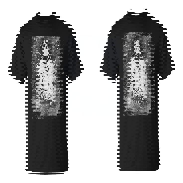 マイケル・ジャクソン バッド・ワールド・ツアー 1988年 白黒スプラッター Tシャツ