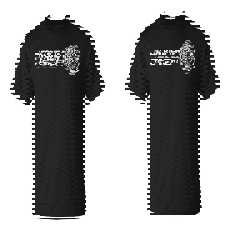 マイスター ワークプロブレムオフィサー プロジェクト スタンス ホイール リム 車 Tシャツ