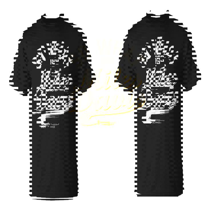 マイルス・デイヴィスo What Collegiatecript 1959 Tシャツ