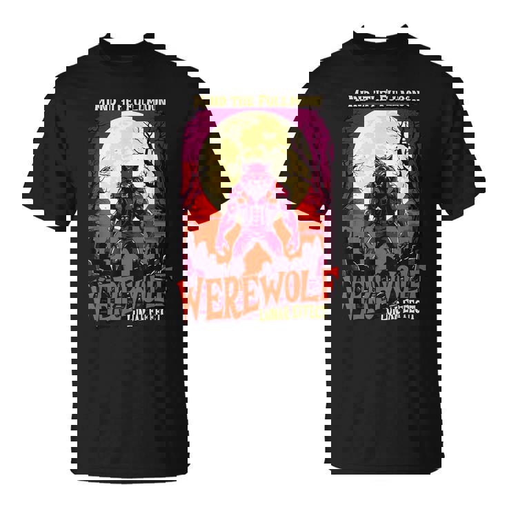 マインド・ザ・フルムーン 人狼 ハロウィン 不気味な人狼 Tシャツ