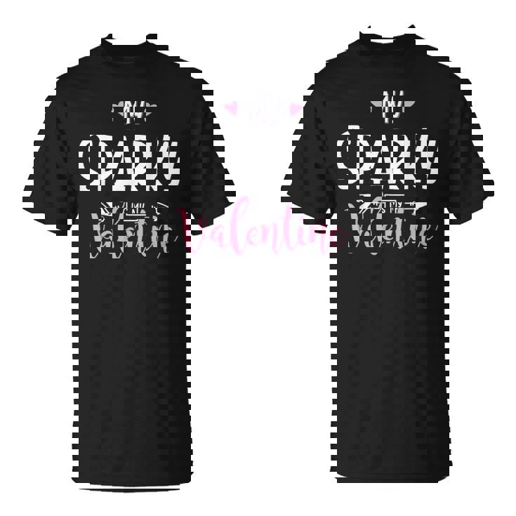 マイ・スパーキー・イズ・マイ・バレンタイン-スパーキー・グラフィック Tシャツ