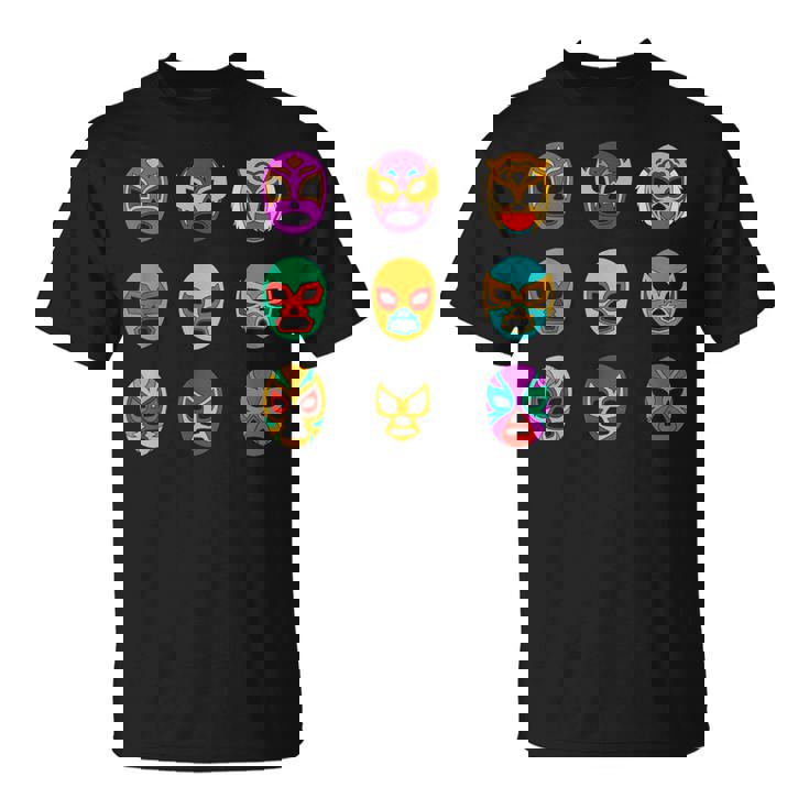 マスク・オブ・レジェンド レトロ・ルチャ・リブレ Tシャツ