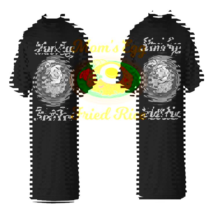 ママの卵 チャーハン目玉焼き Tシャツ