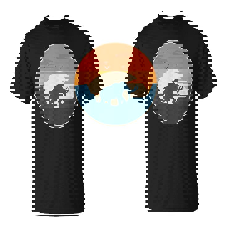 マムート先史時代の象 Tシャツ