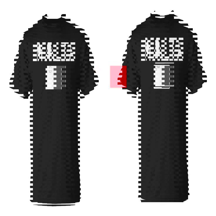 マルタ マルチーズ ティーフラッグ お土産ギフト Tシャツ