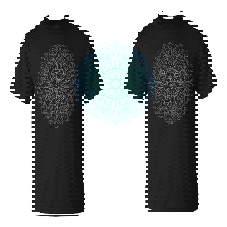 マンダラ神聖幾何学瞑想 Tシャツ