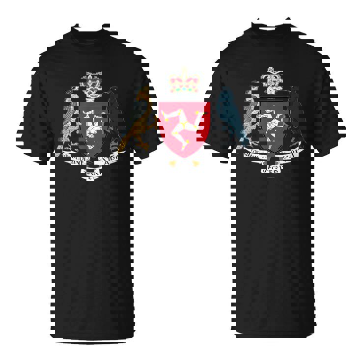 マン島の旗 3本の脚 マンの紋章 Tシャツ