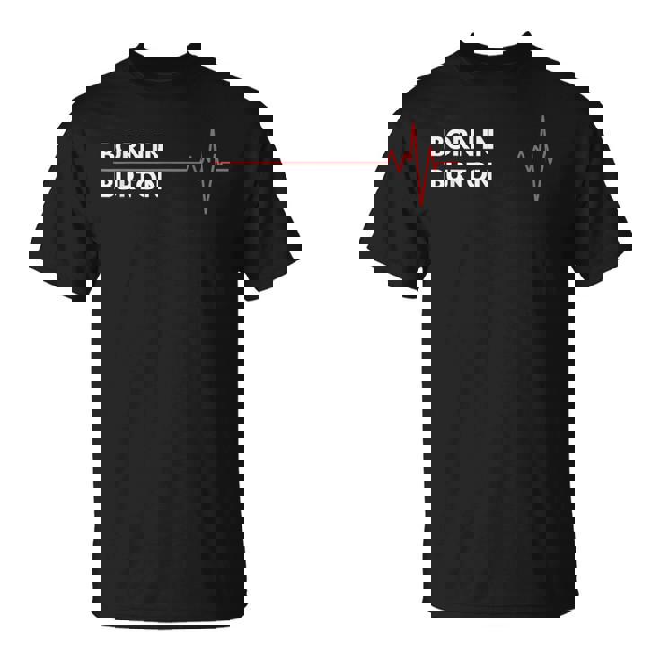 ミシガン州バートン州 出産 地 故郷 Tシャツ