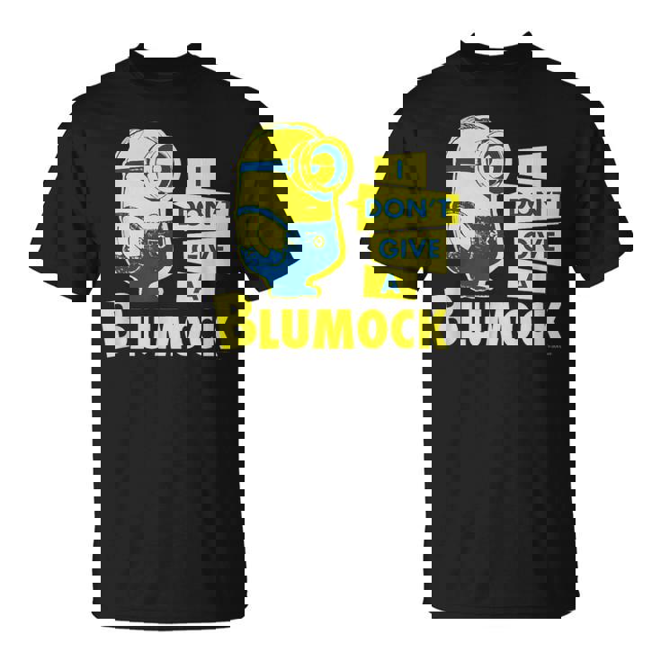 ミニオン I Don't Give A Blumock Tシャツ