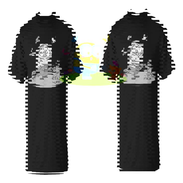 ミニオンズ ボブ&ティム バタフライ ピクニック 前後 Tシャツ