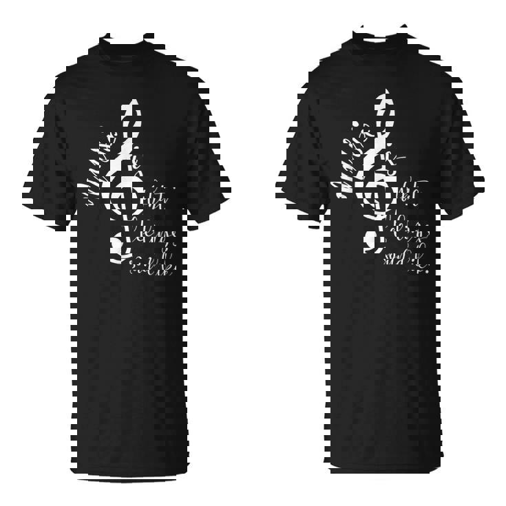 ミュージックギフト メンズ レディース キッズ 音符 格言付き Tシャツ