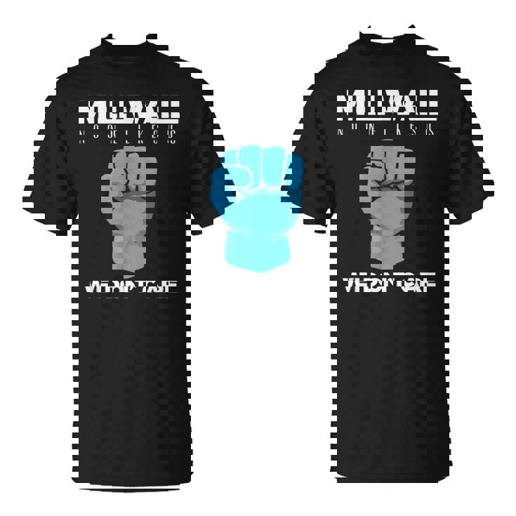 ミルウォール-誰も私たちを好きではない Tシャツ