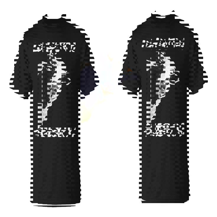 ムシャムシャしてやった今は反芻している ギャグ オヤジギャグ ジョーク お笑い 牛 ジョーク ツッコミ ネタ おもしろ Tシャツ