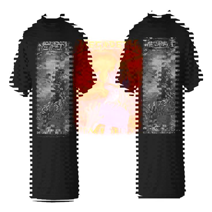 メガデス スケルトン不動産業者 Tシャツ