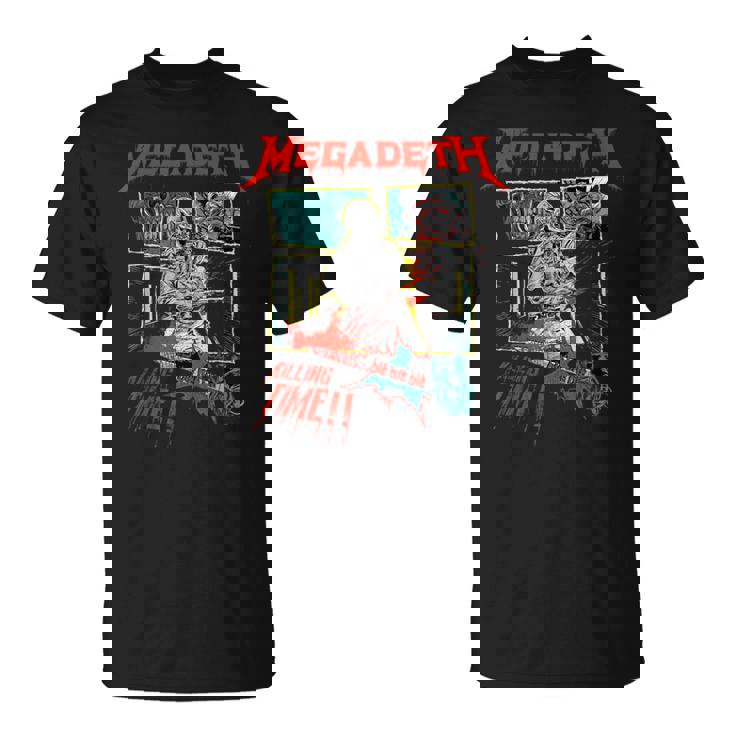 メガデス 世界をつぶす。暇つぶし。 Tシャツ