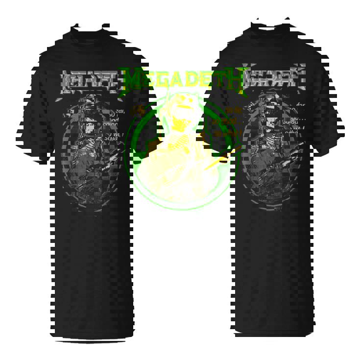 メガデス -O Faro Goodo Whatoldier Tシャツ
