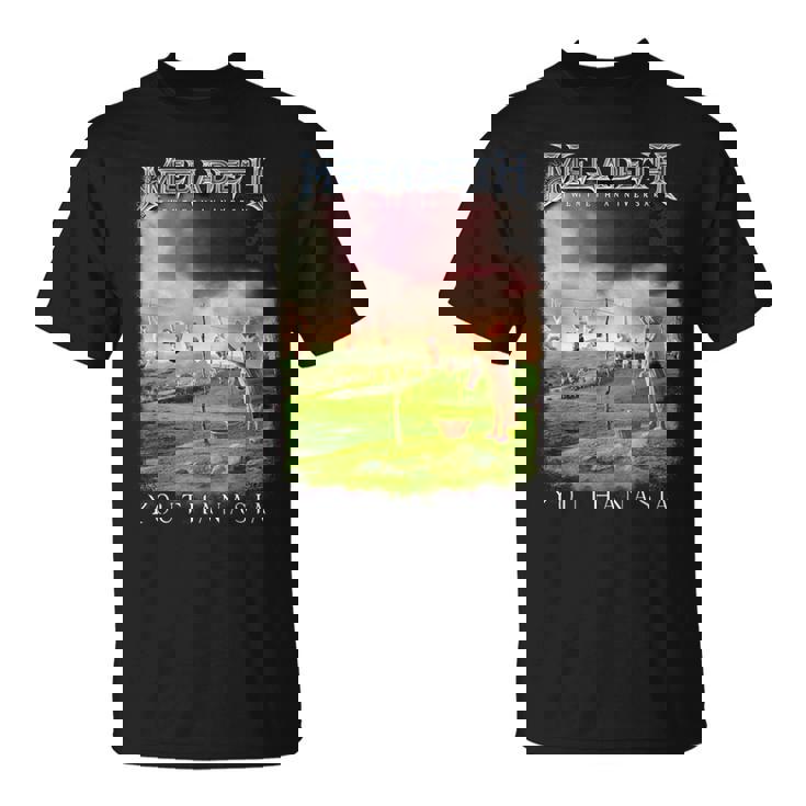 メガデス-ユーサナシア Tシャツ