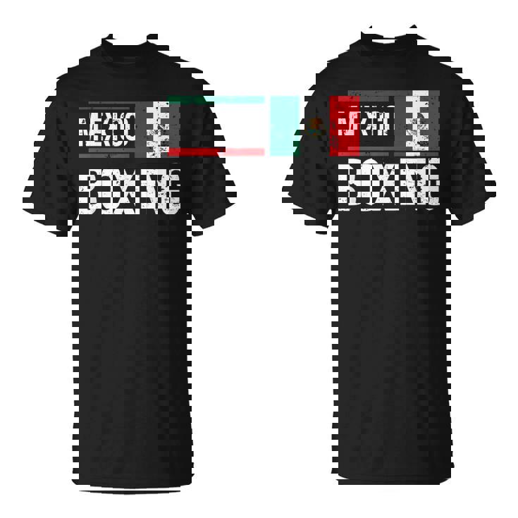 メキシコ ボクシング メキシコ国旗 ジム スパーリング アマチュアスポーツ Tシャツ