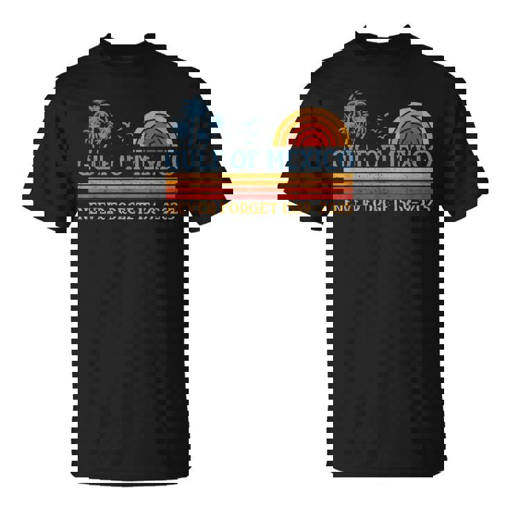 メキシコ湾 Never Forget シャツ アメリカ湾 メキシコ Tシャツ
