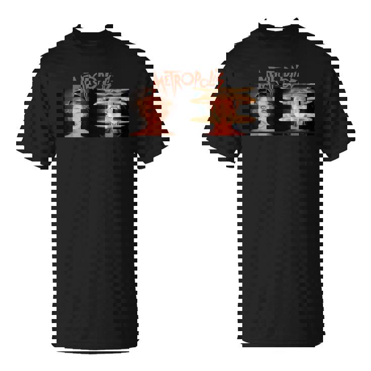 メトロポリス（Metropolis）- マリアとアンドロイド -1927年sf映画 レトロ アート かっこいい Tシャツ