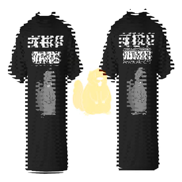 メンズ・ボーイズ・マーモット・パパ 父の日 マーモットの父 Tシャツ