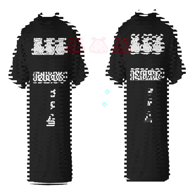 メンダコ《インベーダー》【どうぶつフレンズ】ゲーム パロディ 水族館 ゆるくて かわいい 面白い 動物 キャラクター Tシャツ