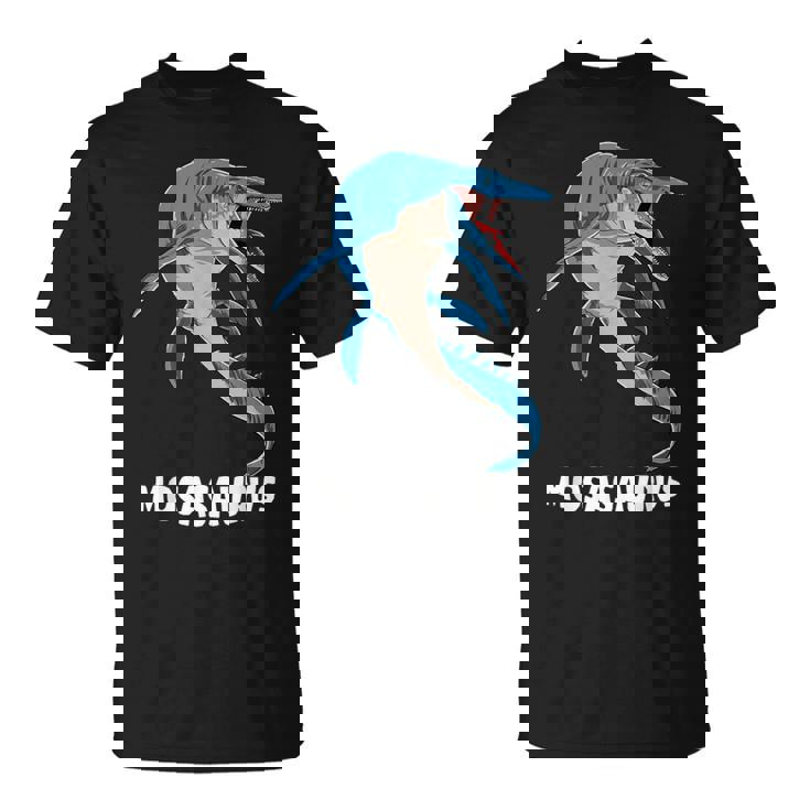 モササウルス 先史時代デザイン Tシャツ