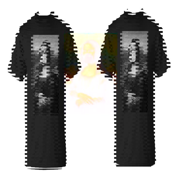 モナリザ チューインガム レオナルド・ダ・ヴィンチ Tシャツ