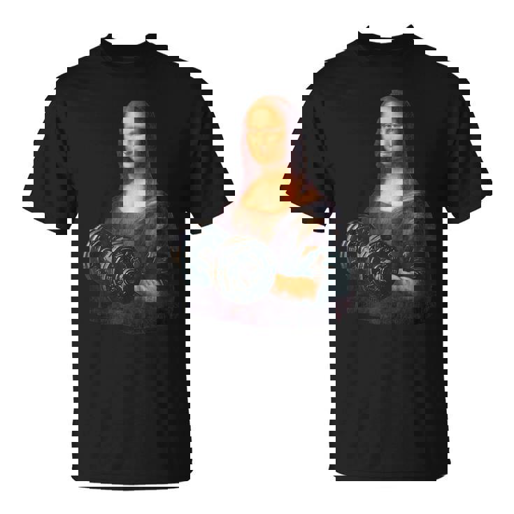 モナリザ 面白いtシャツ ジム 筋トレ ダイエット メンズ おもしろ 面白い 服 おもしろグッズ ネタ Tシャツ