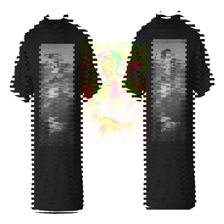 モナリザ有名な絵画アートワークレオナルドダヴィンチギフト Mona Lisa Tシャツ