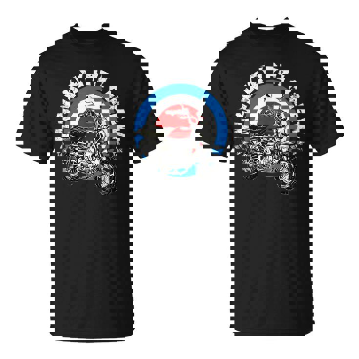 モンキーバイクピットクルーロゴ Tシャツ