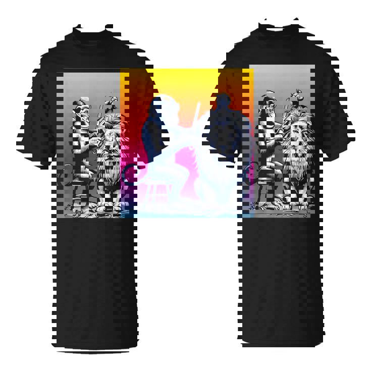 モンキー美容師 Tシャツ