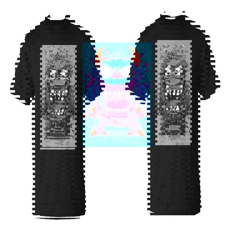 モンスター ハロウィン 怖い 面白い かわいい モンスター モチーフ Tシャツ