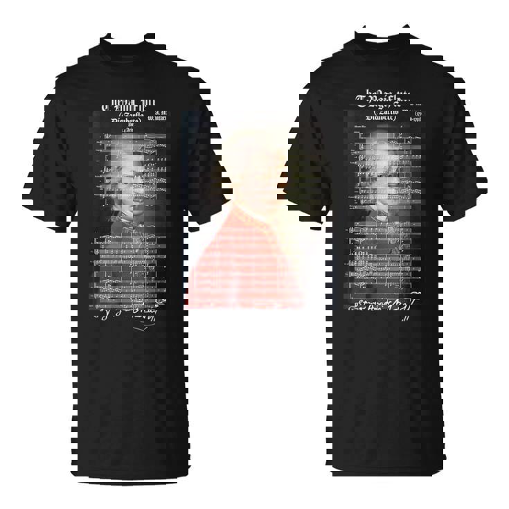 モーツァルトラバーズマジックフルートアリア4デザイン Tシャツ