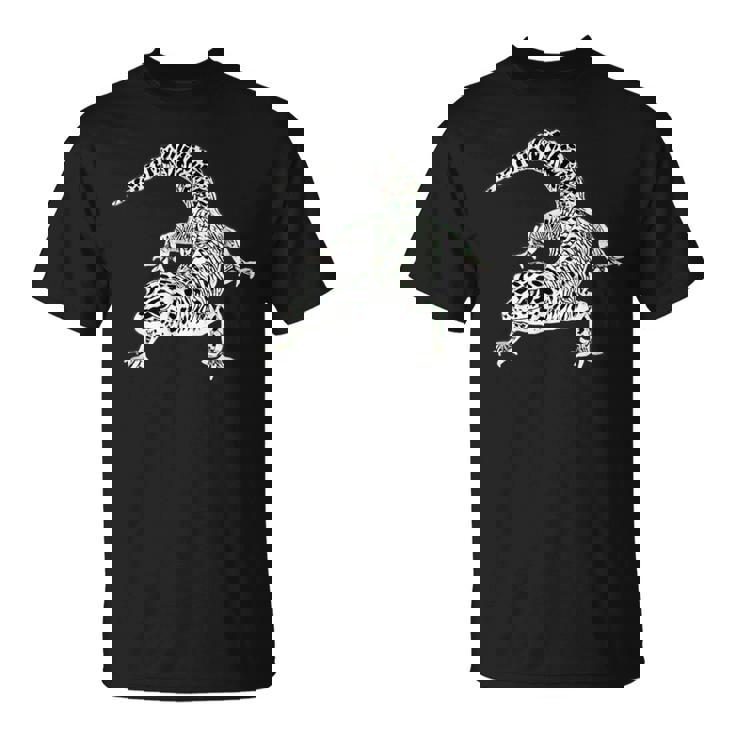 ヤモリ ヒョウモントカゲモドキ 爬虫類 Tシャツ