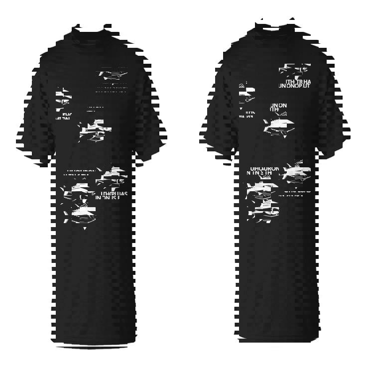 ユーモア マグロの魚の引用 漁師ファン向け Tシャツ