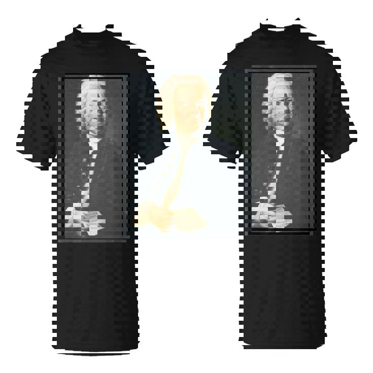 ヨハン・セバスチャン・バッハの絵画の肖像画1748 Tシャツ